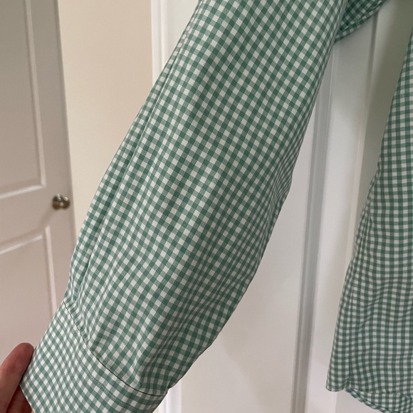 Vineyard Vines Men's Murray Button Down Shirt  XL Mint Green White - Picture 2 of 8